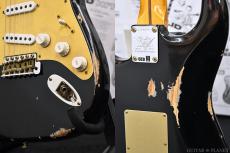 Fender Custom Shop ~2024 CS Online Event LIMITED~ 1954 Stratocaster Relic -Aged Black-_9