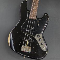 Fender Custom Shop ~Bass Planet Spec~ 1962 Jazz Bass Relic Josefina Jaco Pickups -Aged Black w/Matching Head-