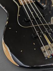 Fender Custom Shop ~Bass Planet Spec~ 1962 Jazz Bass Relic Josefina Jaco Pickups -Aged Black w/Matching Head-_9