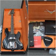 Fender Custom Shop ~Bass Planet Spec~ 1962 Jazz Bass Relic Josefina Jaco Pickups -Aged Black w/Matching Head-_11