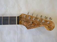 DEREK CUSTOM GUITAR Custom ST/Spolted Burl Maple_2