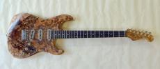 DEREK CUSTOM GUITAR Custom ST/Spolted Burl Maple_3