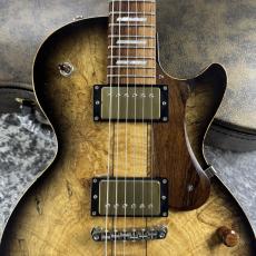 Bizen Works 【ハカランダ】Custom Grain Arched Spalted Maple Top Jacaranda FB Black Burst [3.60kg]美品中古 3F_5