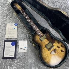 Bizen Works 【ハカランダ】Custom Grain Arched Spalted Maple Top Jacaranda FB Black Burst [3.60kg]美品中古 3F_11