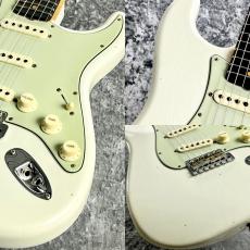 Fender Custom Shop 1960 Stratocaster Journeyman Relic Aged Olympic White ≒3.59kg #CZ587908_3