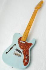 Fender FSR LTD American Professional II Telecaster Thinline Transparent Daphne Blue_2