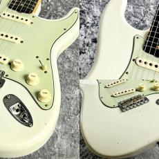 Fender Custom Shop 1960 Stratocaster Journeyman Relic Aged Olympic White ≒3.59kg #CZ587908_3