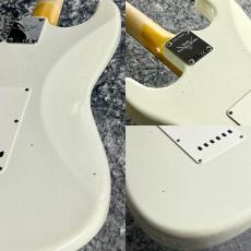 Fender Custom Shop 1960 Stratocaster Journeyman Relic Aged Olympic White ≒3.59kg #CZ587908_8