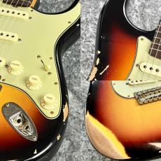 Fender Custom Shop 1962 Stratocaster Relic 3-Tone Sunburst ≒3.48kg #CZ586931_3