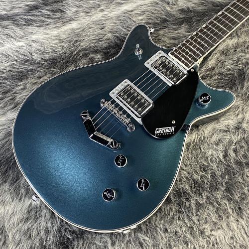 Gretsch G5222 Electromatic Double Jet BT with V-Stoptail Jade Grey Metallic