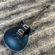 Gretsch G5222 Electromatic Double Jet BT with V-Stoptail Jade Grey Metallic_4