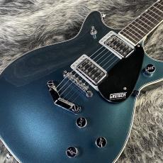 Gretsch G5222 Electromatic Double Jet BT with V-Stoptail Jade Grey Metallic_5