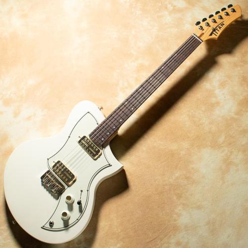 Titan Guitars KR-1 Custom White w/ Lollar Gold Foil【アウトレット品】