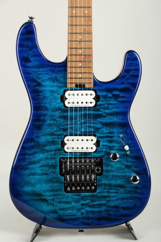 Charvel Pro-Mod Plus San Dimas Style 1 HH FR CM Chlorine Burst【S/N MC25001098】