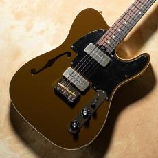 Kz Guitar Works Kz TL Trad Semi-Hollow 22 2P3 New Guinea Rosewood Top Dark Ochre_2