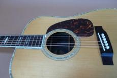 Morris  TF-400 / Solid German Spruce Top・Solid Brazilian Rosewood Side and Back・Vertical Logo・Original Schaller Gold Peg・Head and Body Top and Side and Back Solid Abalone Trim・Solid Abalone Hexagons Fingerbo_13