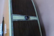 Morris  TF-400 / Solid German Spruce Top・Solid Brazilian Rosewood Side and Back・Vertical Logo・Original Schaller Gold Peg・Head and Body Top and Side and Back Solid Abalone Trim・Solid Abalone Hexagons Fingerbo_16