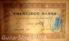 Francisco Barba[フランシスコ・バルバ] オリジナルモデル_5