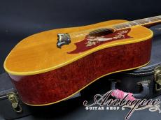 Gibson Dove 1969年製 Blonde(Natural) /Figured Body & Neck /ADJ Bridge Full-Original ex/Add Strap-Pin EX++ “Rare Transition Spec”_7