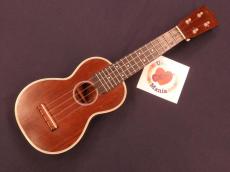 Martin Style 3M Mahogany Soprano with Ebony Fretboard & Ivoroid Binding Ukulele #5452_5