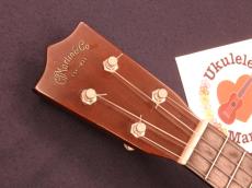 Martin Style 3M Mahogany Soprano with Ebony Fretboard & Ivoroid Binding Ukulele #5452_6