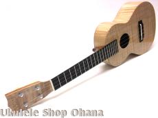 tkitki Ukulele [ECO-C++/Maple1P/Ebony]コンサート マスターグレードフィギャードメイプル #1485_5