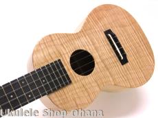 tkitki Ukulele [ECO-C++/Maple1P/Ebony]コンサート マスターグレードフィギャードメイプル #1485_6