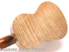 tkitki Ukulele [ECO-C++/Maple1P/Ebony]コンサート マスターグレードフィギャードメイプル #1485_7