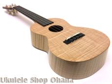 tkitki Ukulele [ECO-C++/Maple1P/Ebony]コンサート マスターグレードフィギャードメイプル #1485_8