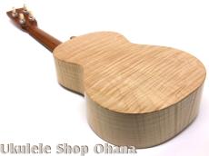 tkitki Ukulele [ECO-C++/Maple1P/Ebony]コンサート マスターグレードフィギャードメイプル #1485_9