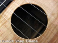 tkitki Ukulele [ECO-C++/Maple1P/Ebony]コンサート マスターグレードフィギャードメイプル #1485_10