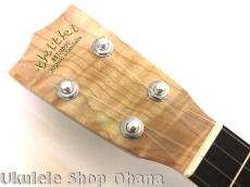 tkitki Ukulele [ECO-C++/Maple1P/Ebony]コンサート マスターグレードフィギャードメイプル #1485_12