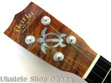 tkitki Ukulele [ECO-S Koa/limited Edition HONU] ソプラノ ハワイアンカーリーコア #1488_5