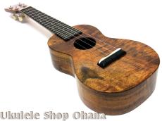tkitki Ukulele [ECO-S Koa/limited Edition HONU] ソプラノ ハワイアンカーリーコア #1488_8