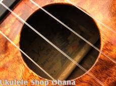 tkitki Ukulele [ECO-S Koa/limited Edition HONU] ソプラノ ハワイアンカーリーコア #1488_11