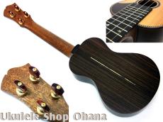 Ancestor's Ukulele [OH360RI/1] ソプラノミドルネック ウエスタンレッドシダー/インディアンローズウッド #354_2