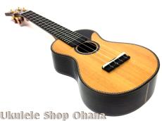 Ancestor's Ukulele [OH360RI/1] ソプラノミドルネック ウエスタンレッドシダー/インディアンローズウッド #354_8