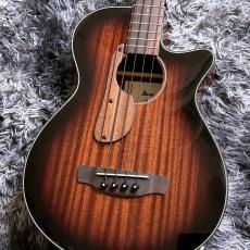 Ibanez AEGB24E-MHS (Mahogany Sunburst High Gloss) 【特価】【SPOTモデル】【エレアコベース】
