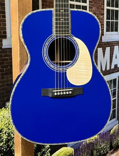 Martin 【特別カラー採用1本もの】CTM 000-45 Midnight Blue #2885547【ショッピングクレジット無金利】