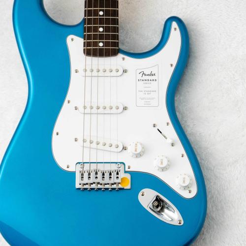 Fender Standard Stratocaster White Pickguard Aqua Marine Metallic【ストラッププレゼント】【3.50kg】