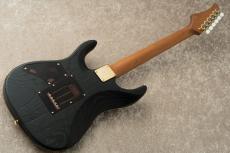 T's DST-Pro 24 5A Flame Maple -Vintage Honey Burst / Steps Black Matt Back-_7