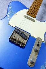XOTiC XTC-1 Master Grade Flame Maple Neck Heavy Aged ~Lake Pracid Blue over Blue Paisley ~_3