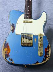 XOTiC XTC-1 Master Grade Flame Maple Neck Heavy Aged ~Dark Lake Pracid Blue over 3 Tone Burst~約2.91㎏
