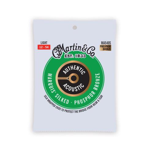 Martin MARQUIS SILKED 92/8フォスファーブロンズ 012-054 ライト MA540Sアコースティックギター弦