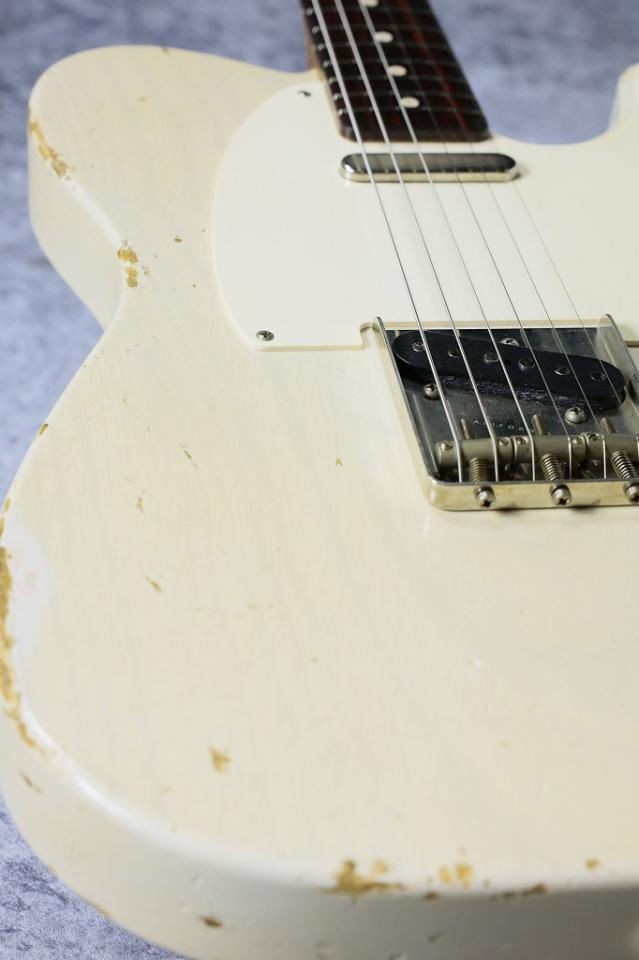 XOTiC XTC-1 5A Flame Maple Neck Medium Aged ~Vintage White Blonde