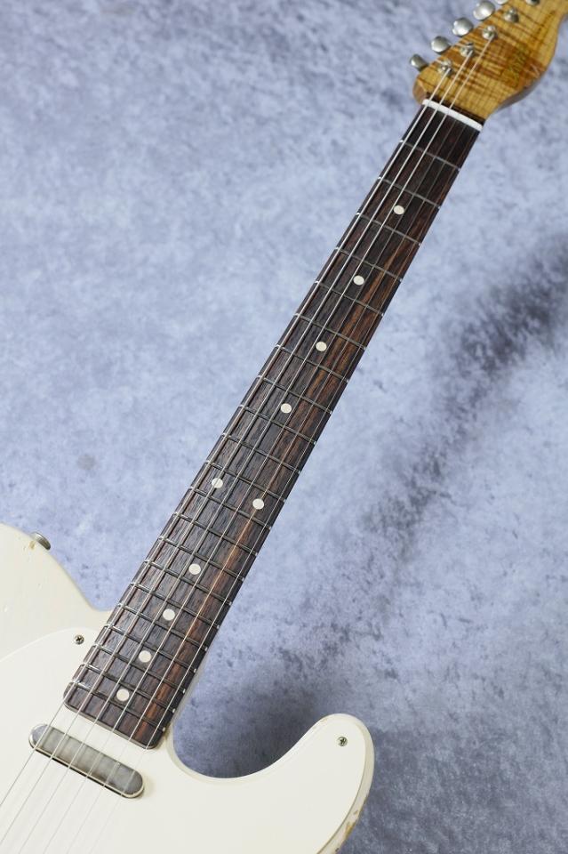 XOTiC XTC-1 5A Flame Maple Neck Medium Aged ~Vintage White Blonde