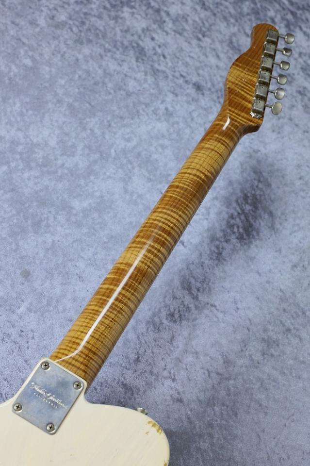 XOTiC XTC-1 5A Flame Maple Neck Medium Aged ~Vintage White Blonde