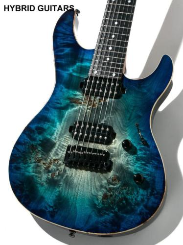 Black Smoker Futura-7 HH Prussian Blue Burst 2022