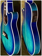 Takamine 【See through Blue Thinline Body!!!】TSP178AC SBB #62060345【国産エレアコ】_8