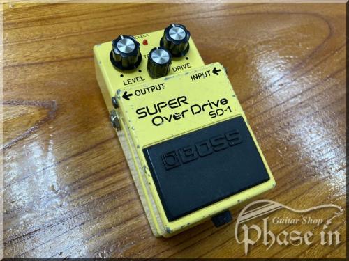 BOSS SD-1 SUPER OverDrive / MADE IN TAIWAN / JRC4558DD / 1990年頃